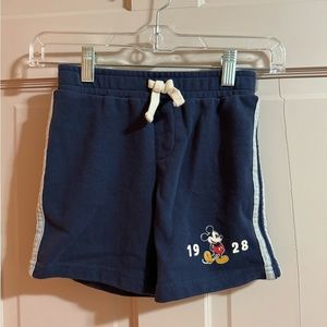 Boys Mickey Mouse Disney Basketball Lounge Shorts Size XS